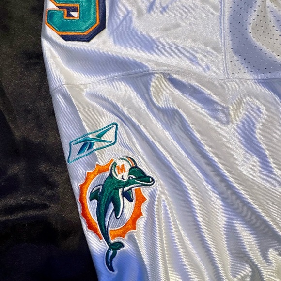 Men's White and Teal Football Jersey - Picture 6 of 6